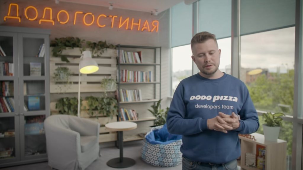 Filming for Microsoft in Russia