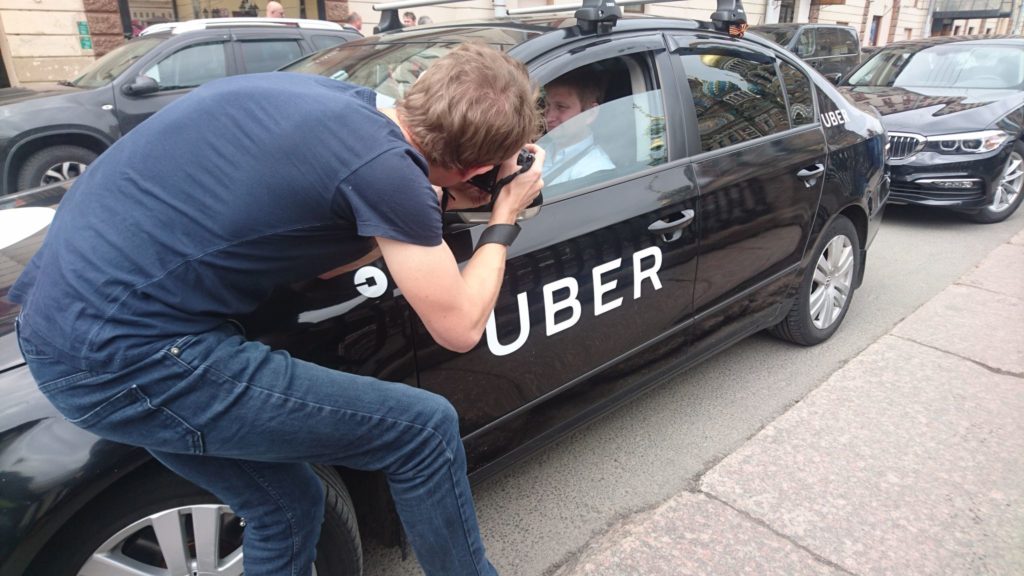 Branded photoshot in Saint Petersburg, Russia